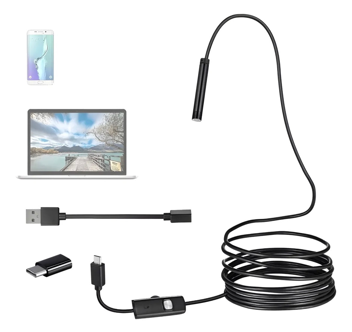 Camara Endoscopio Digital para Smartphone