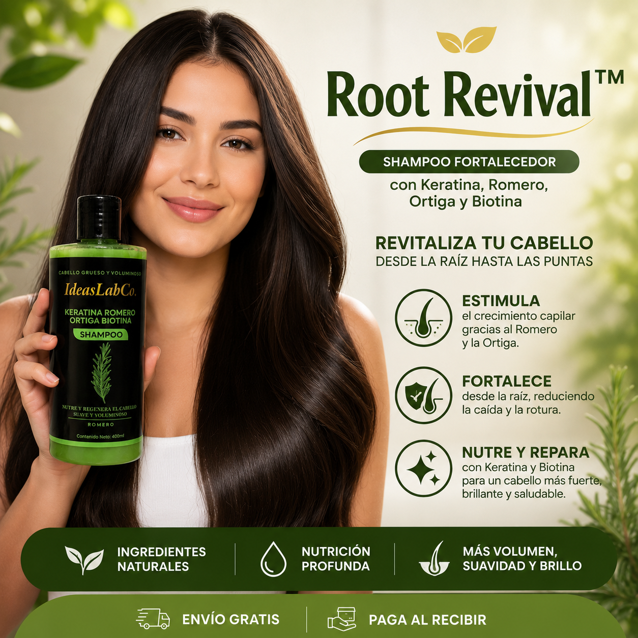 Root Revival™-Shampoo Keratina Romero